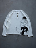 Cursebound Waffle Henley