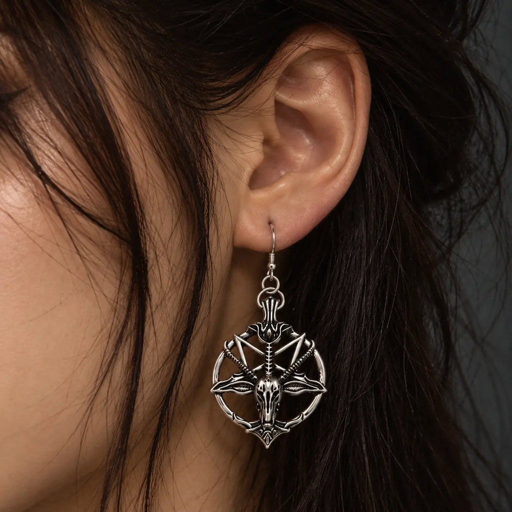 Baphomet Relic Earrings