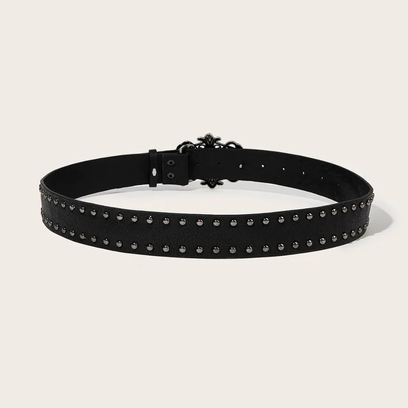 Chrome Relic Studded Belt