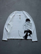 Cursebound Waffle Henley