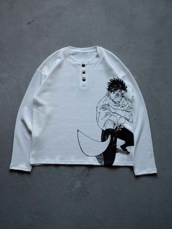 Cursebound Waffle Henley