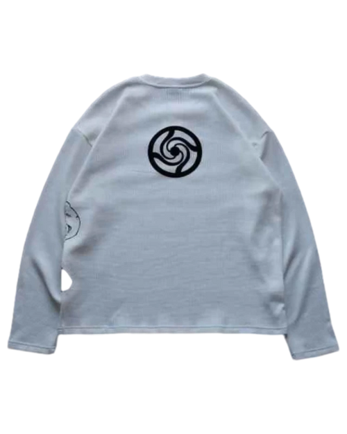 Cursebound Waffle Henley - StreetgenCursebound Waffle Henley