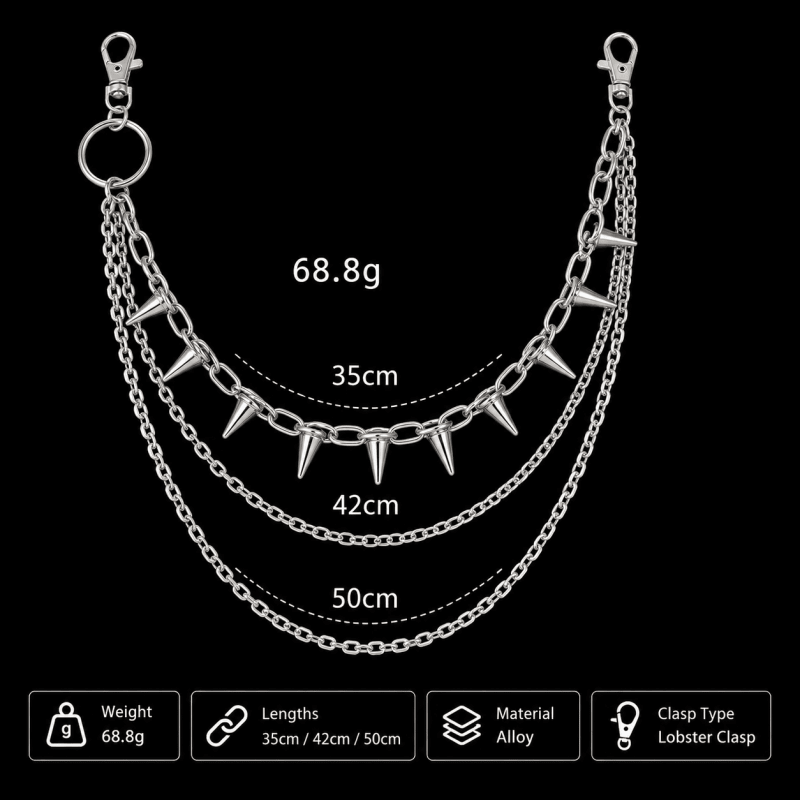 IRON TRINITY : Pants Chain - StreetgenIRON TRINITY : Pants Chain
