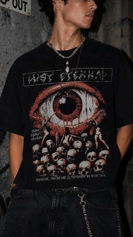 Lust Eternal : Forbidden Threads T-Shirt - StreetgenLust Eternal : Forbidden Threads T-Shirt