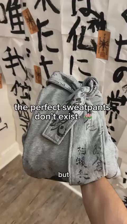 Shadow Script Baggy Sweatpants