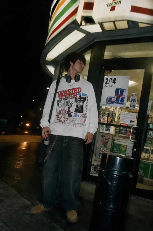 Wasted Youth Sweatshirt - StreetgenWasted Youth Sweatshirt